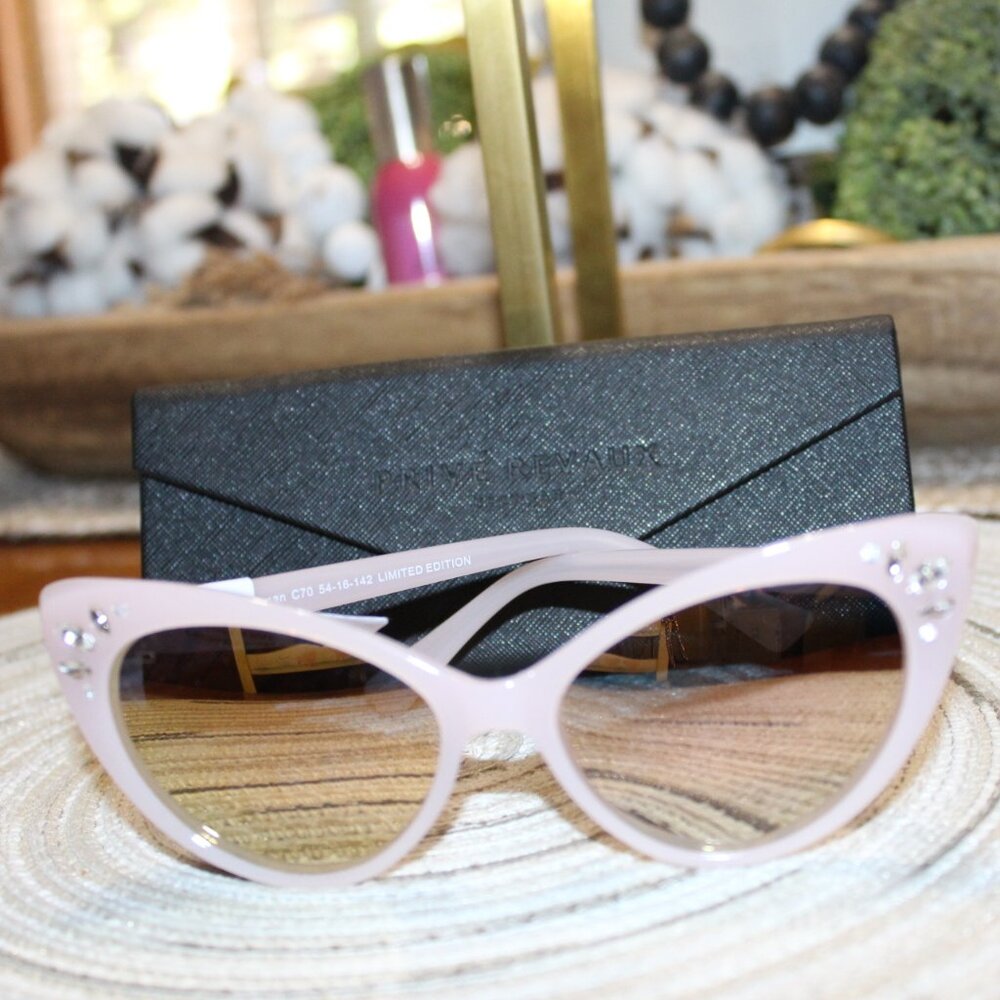 NWT Women's Prive Revaux cat eye sunglasses with bling RETRO, FABULOUS - Picture 10 of 10